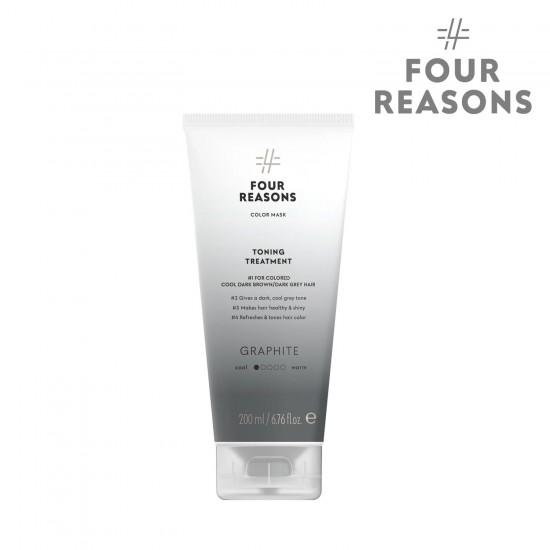 Four Reasons toning hair mask Graphite 200ml