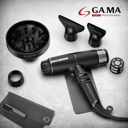 Gama iQ MAX Lite professional hair dryer 1700W black