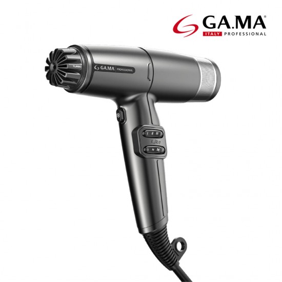 Gama iQ MAX Lite professional hair dryer 1700W grey