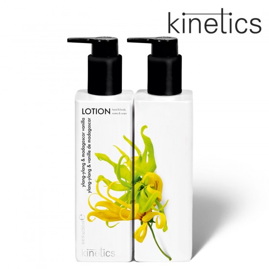 Kinetics Hand & Body Lotions Ylang-Ylang & Madagascar Vanilla 250ml