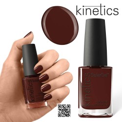 Kinetics SolarGel nail polish #410 Alluring Brown 15ml