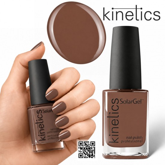 Kinetics SolarGel Nail Polish #661 Choco Mousse 15ml
