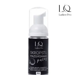 LO Lashes Pro Black cleansing foam for lash preparation 48ml
