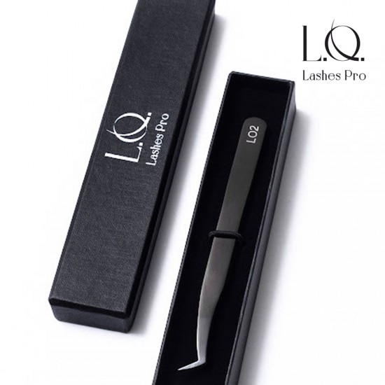 LO Lashes Pro LO2 volume tweezers 80° 1cm