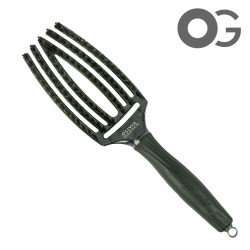 Olivia Garden Fingerbrush Care Iconic Medium - Green Emerald