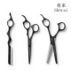 Shorai Starting Set Matt Black scissors set with razor