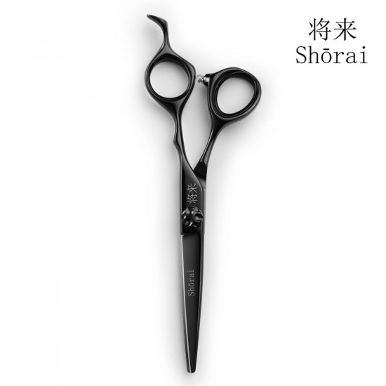 Shorai SC 5.5 Black professional hairdressing scissors