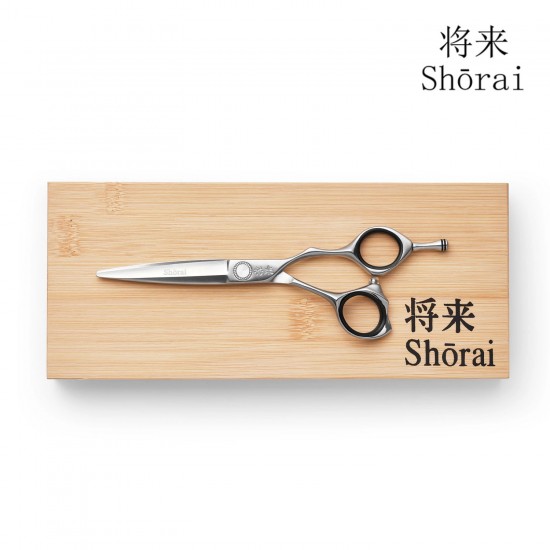 Shorai Katana Brushed Silver 6.0 professional hairdressing scissors