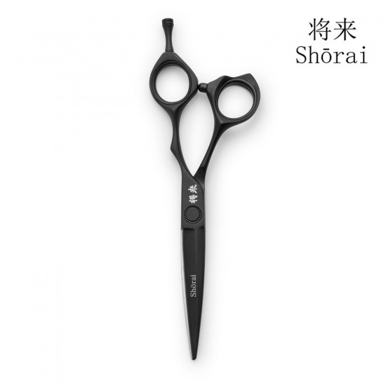 Shorai Katana Matt Black 5.5 professional hairdressing scissors