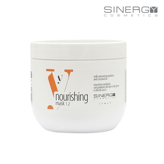 Sinergy Y1.2 Nourishing Mask 1.2 silk and wheat proteins and coconut oil 500ml