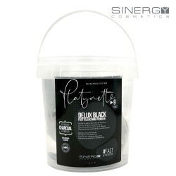 Sinergy Delux Black Charcoal gentle powder bleach 500g