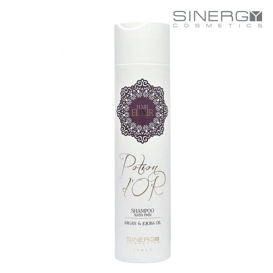 Sinergy Potion D'Or restorative nourishing shampoo with Argan and Jojoba Oil 250ml
