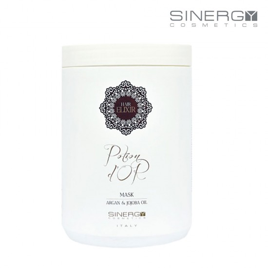 Sinergy Potion D'Or deeply nourishing hair mask with Argan and Jojoba oil 1000ml