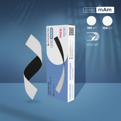 Staleks Pro Expert PapmAm DFCEMIX-22-100/180 disposable double-sided nail files 100/180 grit 50pcs
