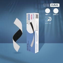 Staleks Pro Expert PapmAm DFCEMIX-22-180/240 disposable double-sided nail files 180/240 grit 50pcs