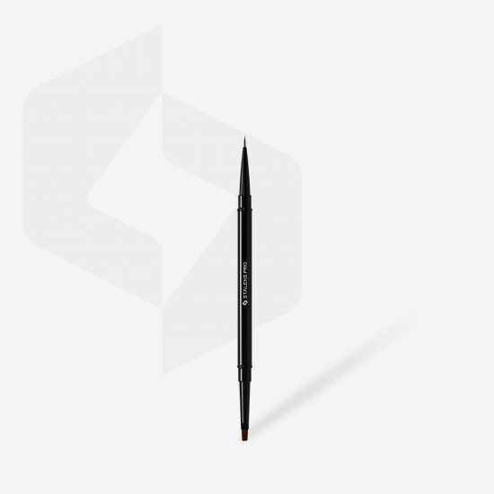 Staleks Pro Expert NBE-01/04 double-sided nail modeling brush 7mm/7mm