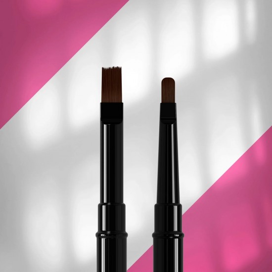 Staleks Pro Expert NBE-04/08 double-sided nail modeling brush 7mm/10mm