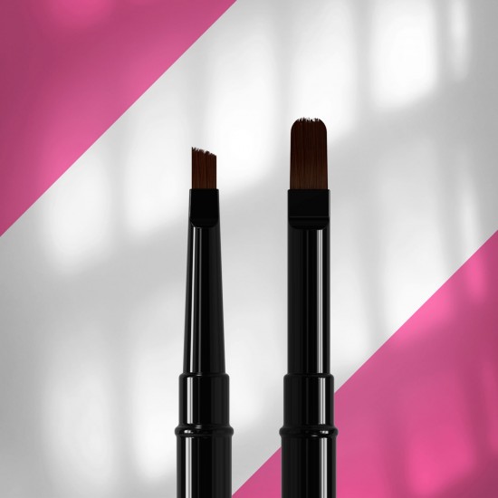 Staleks Pro Expert NBE-06/10 double-sided nail modeling brush 7mm/11mm