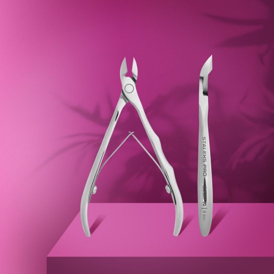 Staleks Pro Expert NE-10-9 professional cuticle nippers 9mm