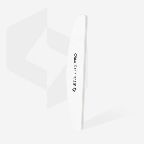 Staleks Pro Expert NFB-41-100/180-10 crescent shaped nail buff 100/180 grit 10pcs