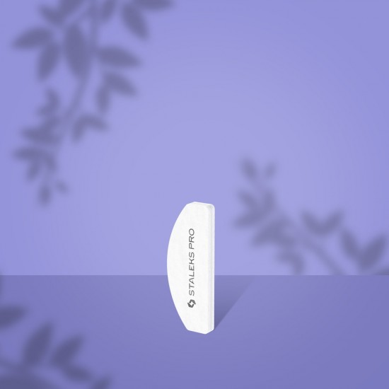 Staleks Pro Expert NFB-41M-100/180-20 Mini crescent shaped nail buff 100/180 grit 20pcs