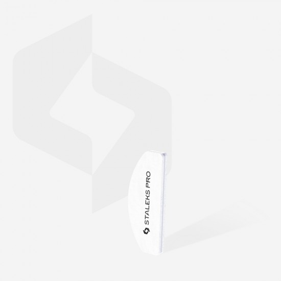 Staleks Pro Expert NFB-41M-100/180-20 Mini crescent shaped nail buff 100/180 grit 20pcs