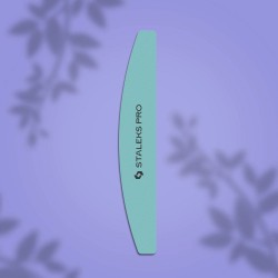 Staleks PRO Expert NFP-41-400/3000 polishing crescent shaped nail buff 400/3000 grit 1pcs