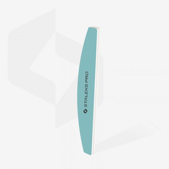 Staleks PRO Expert NFP-41-400/3000 polishing crescent shaped nail buff 400/3000 grit 1pcs