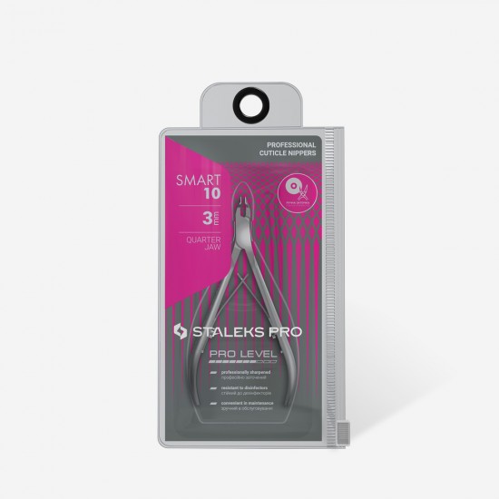 Staleks Pro Smart NS-10-3 professional cuticle nippers 3mm