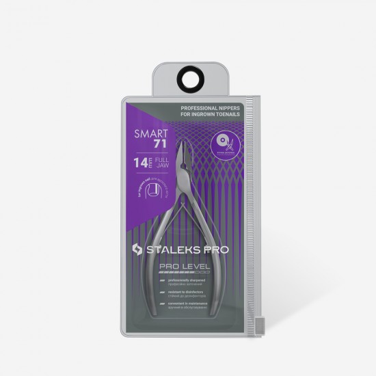 Staleks Pro Smart NS-71-14 professional ingrown toenail nippers 14mm