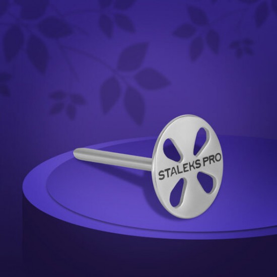 Staleks Pro Expert Pododisc PDLSET-25 extended pedicure disc 25mm with disposable file set 180 grit 5pcs