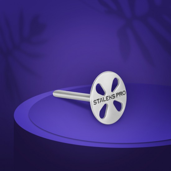 Staleks Pro Expert Pododisc PDSET-20 pedicure disc 20mm with disposable file set 180 grit 5pcs