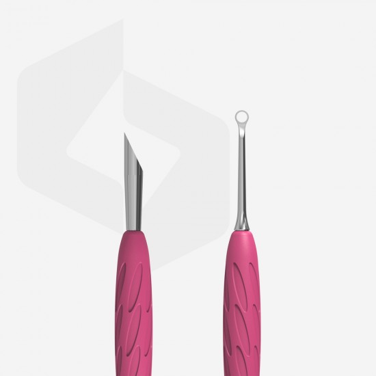 Staleks Pro Uniq PQ-11/2 manicure pusher with silicone handle