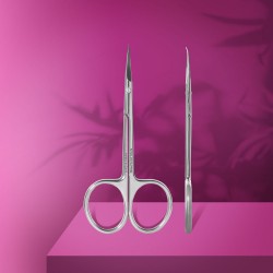 Staleks Pro Expert SE-51/3 professional cuticle scissors with hook