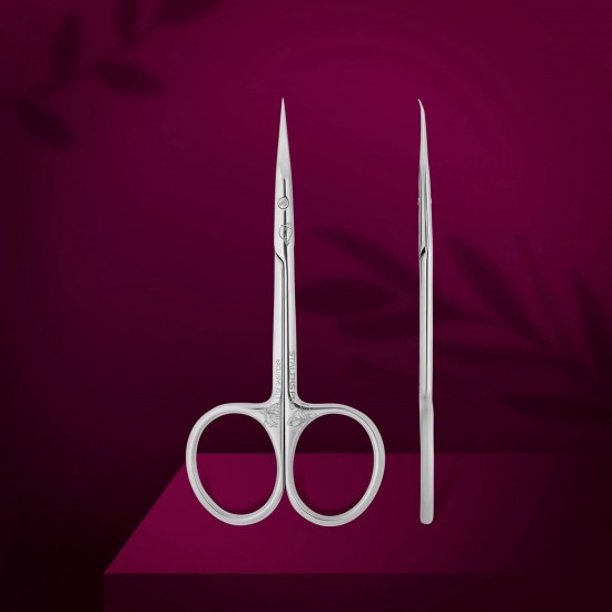 Staleks Exclusive SX-23/1M professional cuticle scissors with hook
