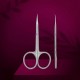 Staleks Exclusive SX-23/2M professional cuticle scissors with hook