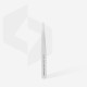 Staleks Pro Expert TE-10/3 eyebrow tweezer with wide bevel