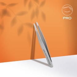 Staleks Pro Expert TE-10/4 eyebrow tweezer with narrow bevel