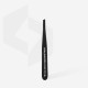 Staleks Pro Expert TE-11/4B eyebrow tweezer black with narrow bevel