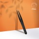 Staleks Pro Expert TE-11/5B eyebrow tweezer black with pointed edges