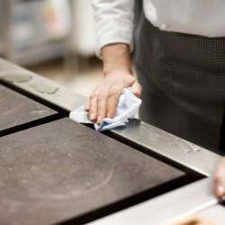 Tork W4 Kitchen Cleaning Cloth Folded White 75pcs