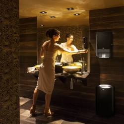 Tork H2 Xpress Multifold Mini Hand Towel Dispenser Black