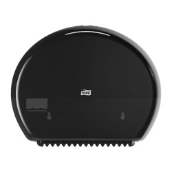Tork T2 Mini Jumbo Toilet Roll Dispenser Black Elevation design
