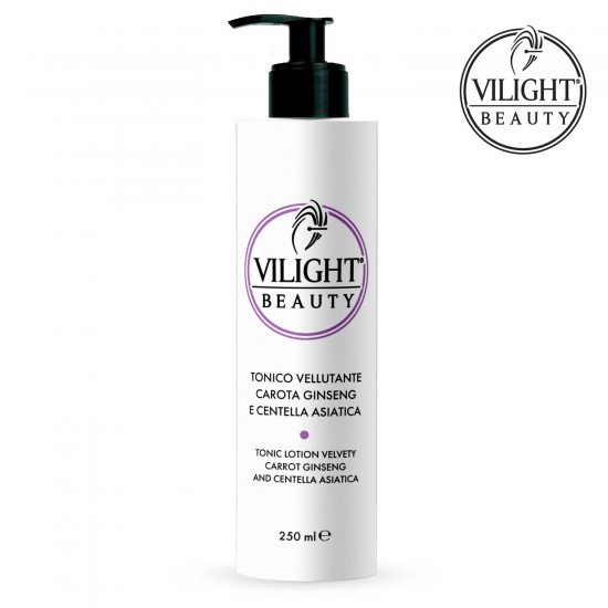 Vilight Beauty Tonic Lotion Velvety with carrot, ginseng and centella 250ml