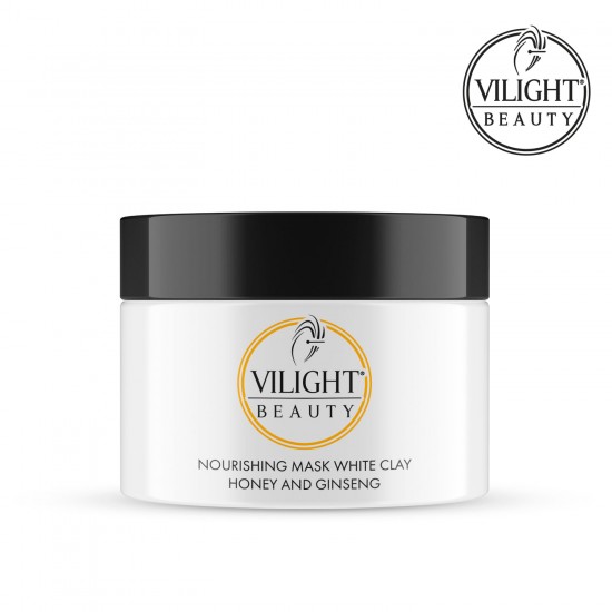 Vilight Beauty Nourishing mask with white clay, honey and ginseng 250ml