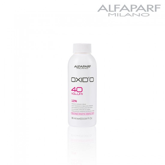 AlfaParf Oxid’O 40 Volume 12% creamy stabilized hydrogen peroxide 90 ml