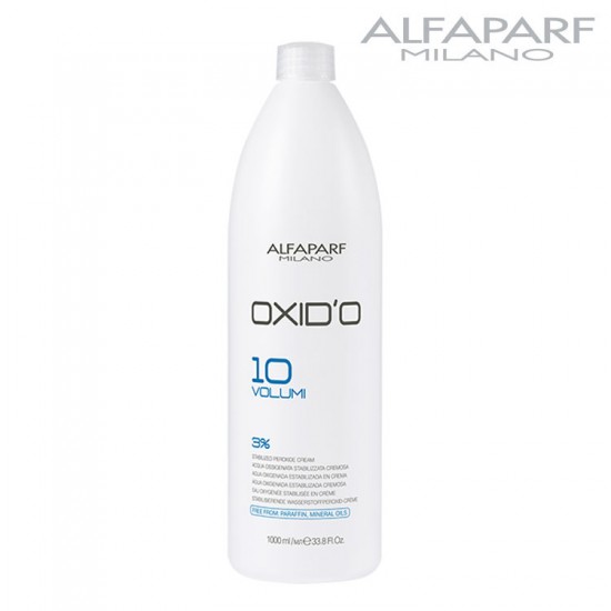 AlfaParf Oxid’O 10 Volume 3% creamy stabilized hydrogen peroxide 1000ml