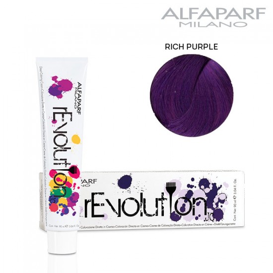 AlfaParf rEvolution Originals Rich Purple ammonia-free direct color cream 90ml