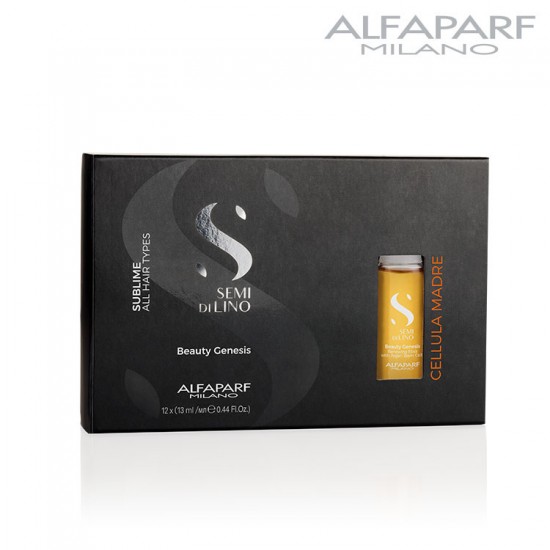 AlfaParf Semi Di Lino Cellula Madre Beauty Genesis renewing elixir for all hair types 13ml
