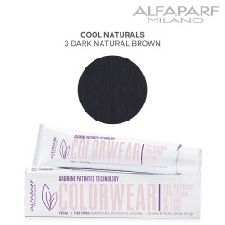 AlfaParf Color Wear hair color Cool Naturals 3 Dark Natural Brown 60ml